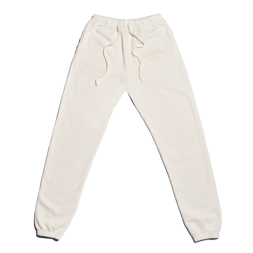 Varsity Logo Sweatpants in Moonbeam. 4X - Image 2