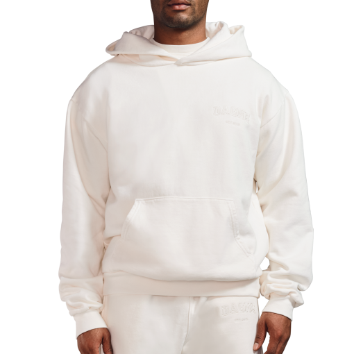 Varsity Logo Hoodie in Moonbeam. 3X - Image 6